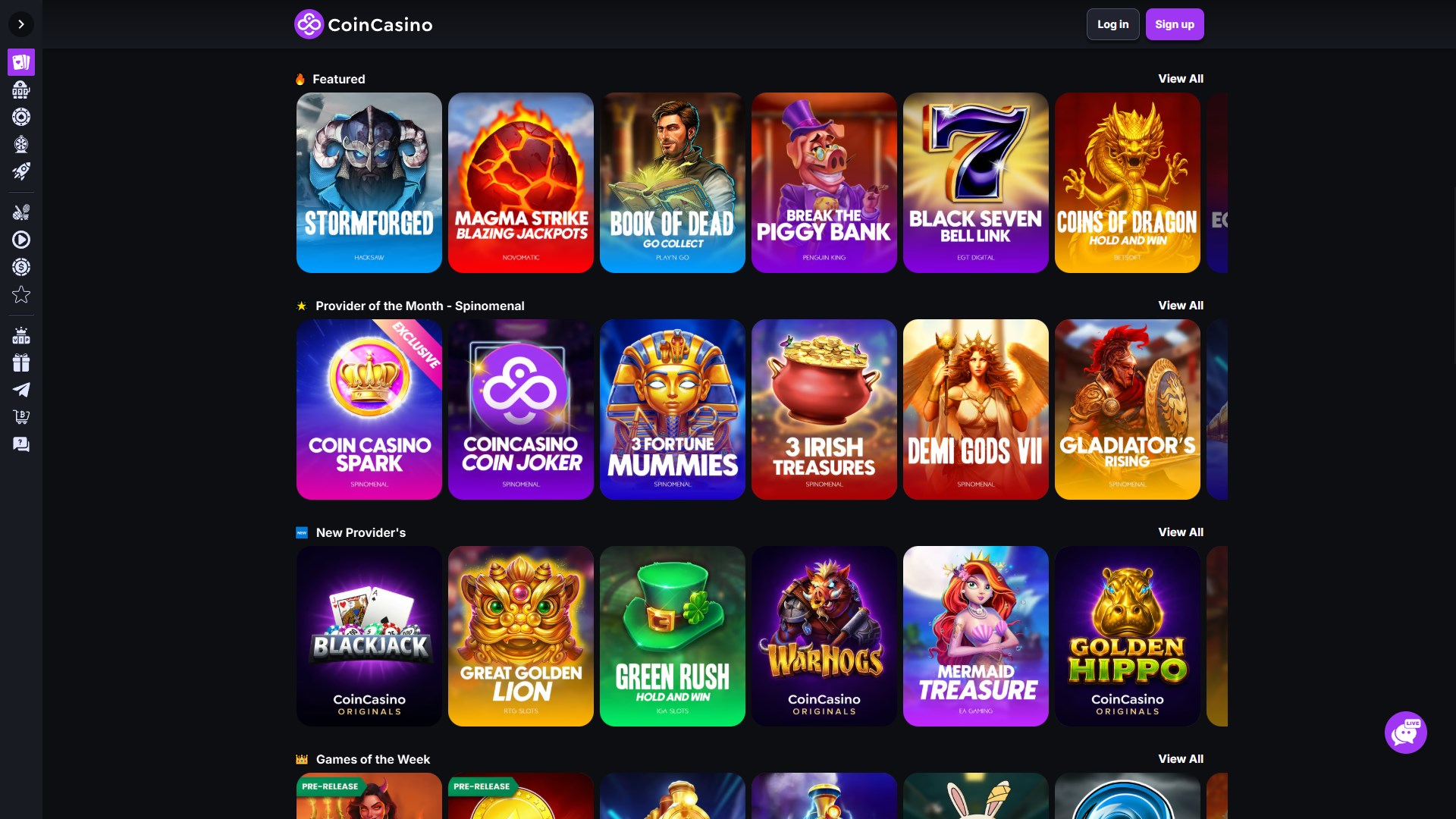 CoinCasino screenshot 2