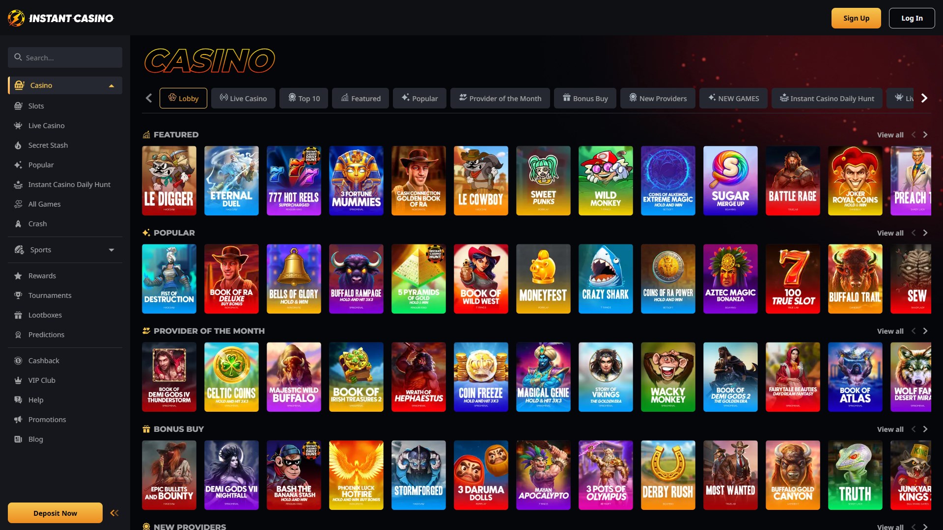 Instant Casino screenshot 4